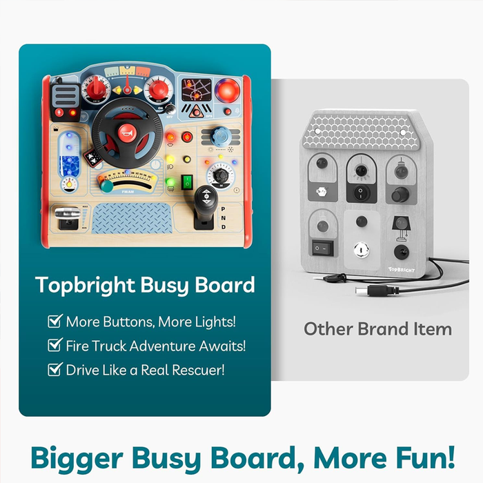 Firetruck Busy Board