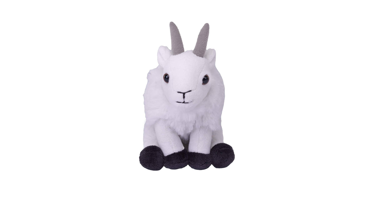 Pocketkins-Mountain Goat Stuffed Animal 5"