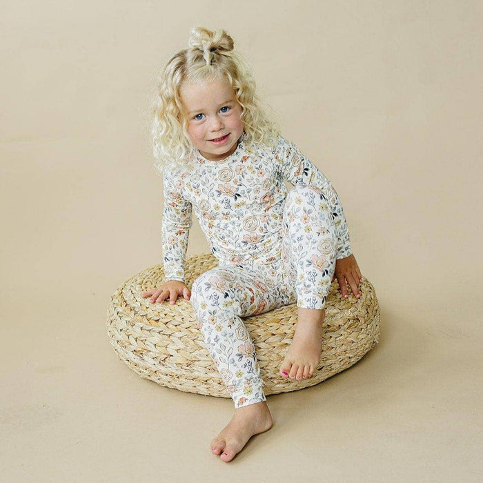 Pastel Petals 2pc Modal Pajamas Set