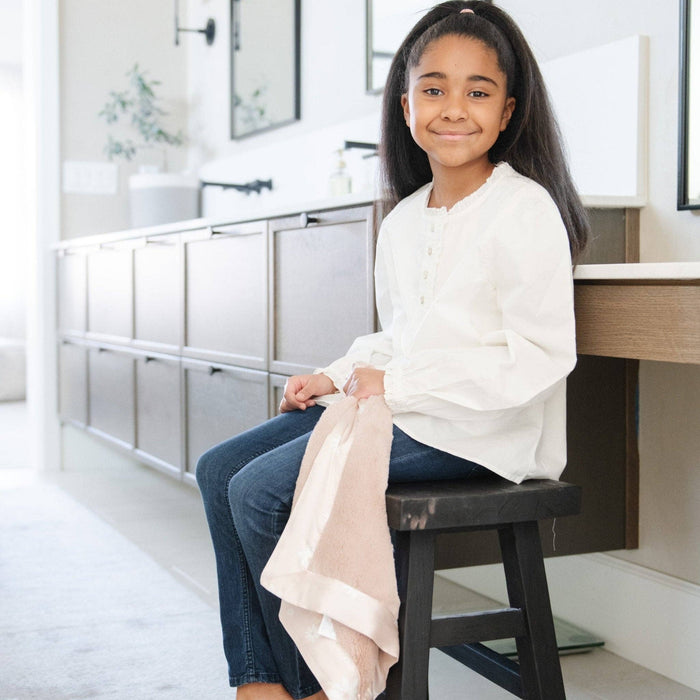 SATIN BACK RECEIVING BLANKETS