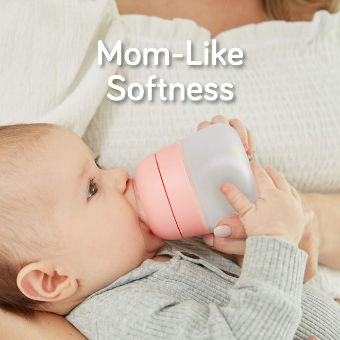 Sage 5oz Flexy Silicone Baby Bottle: 2-Pack