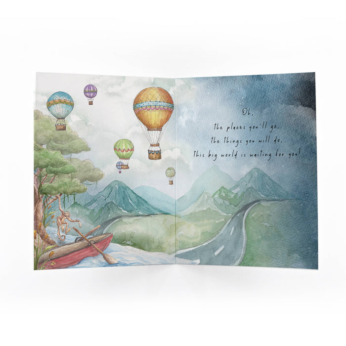 Little Adventurer New Baby | Baby Shower | Congratulations