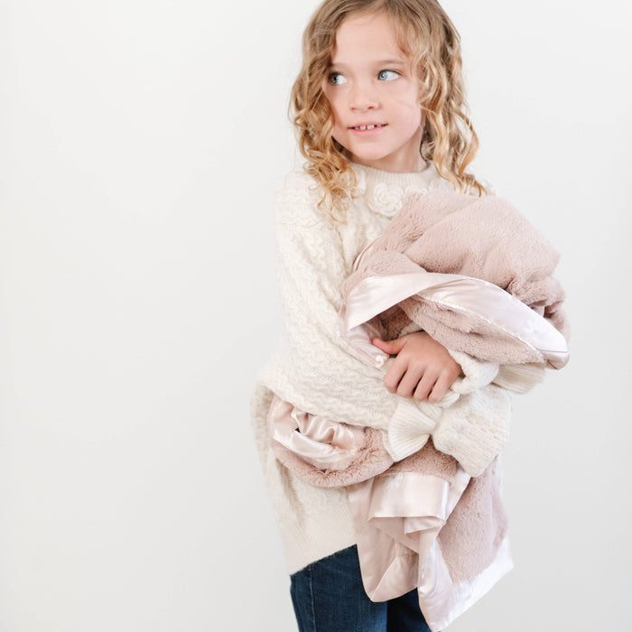 SATIN BORDER RECEIVING BLANKETS