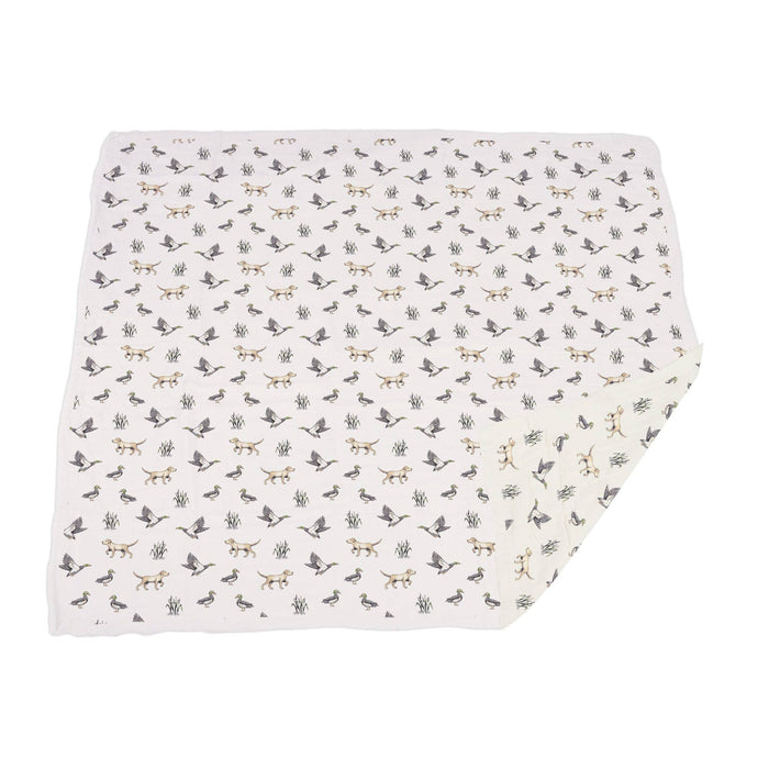Lab & Ducks Bamboo Newcastle Blanket