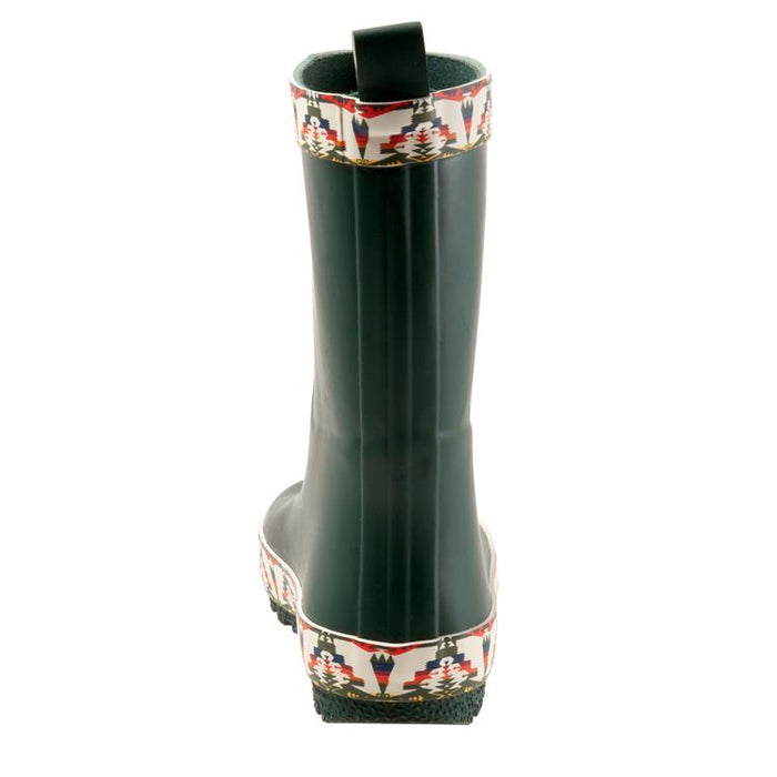 Green Tuscan Western Rain Boot