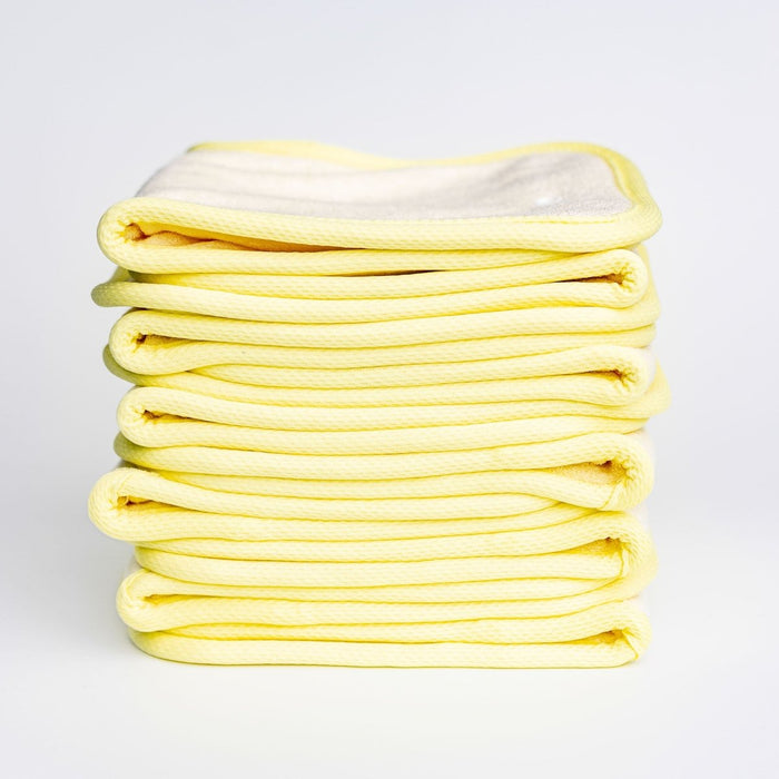 Regular - Yellow - Essential Cloth Diaper Insert - Bamboo Viscose