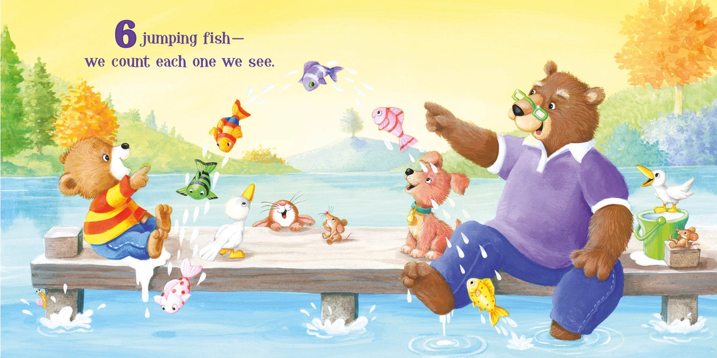 Grandpa Loves Me 123 Children's Book