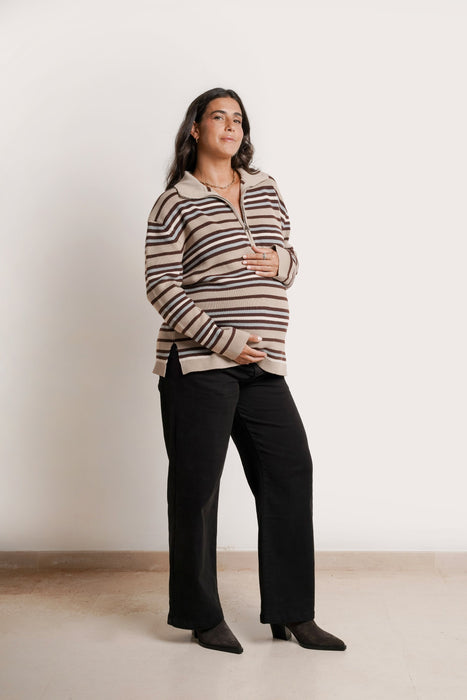 Blaire 3/4 Zip Sweater