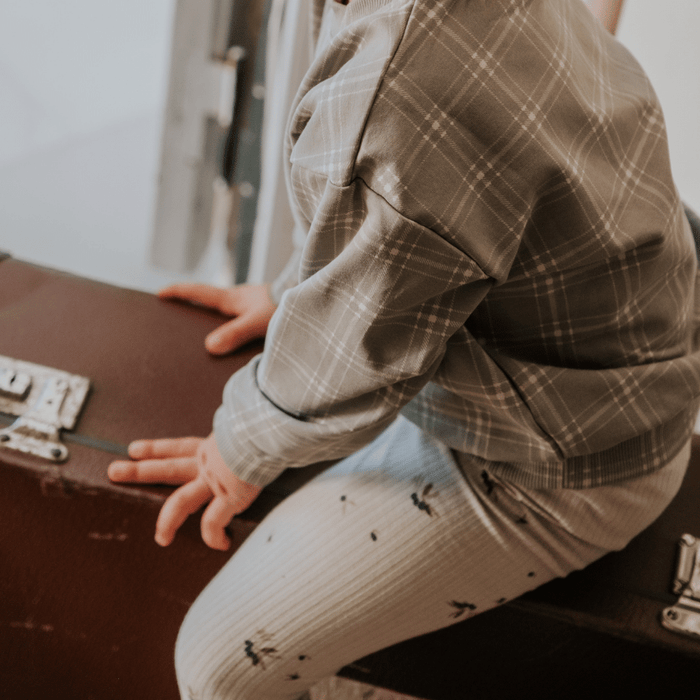 The Printed Legging -  Olive