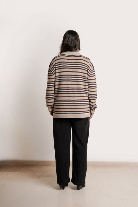 Blaire 3/4 Zip Sweater
