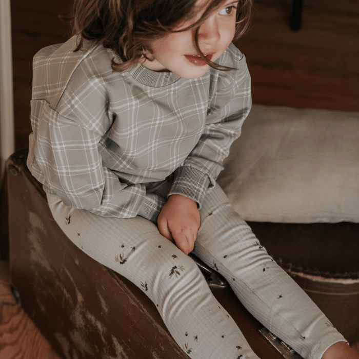 The Printed Legging -  Olive