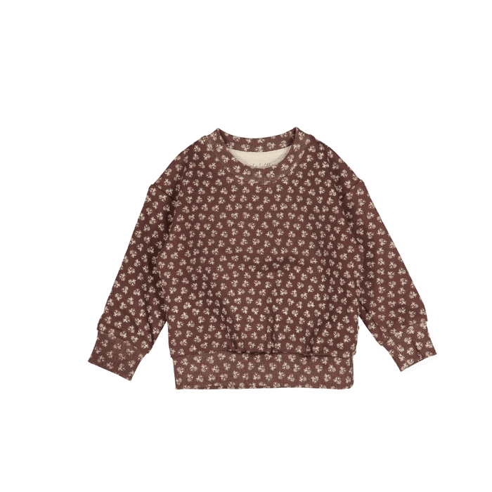 The Printed Sweatshirt - Rustic Floral