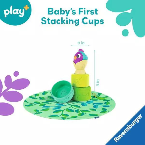 Bird's Nest Play+ Stacking Cups