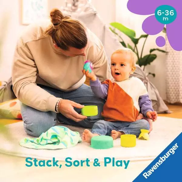 Bird's Nest Play+ Stacking Cups