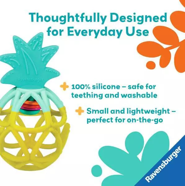 Pineapple Play+ Rattle Teether