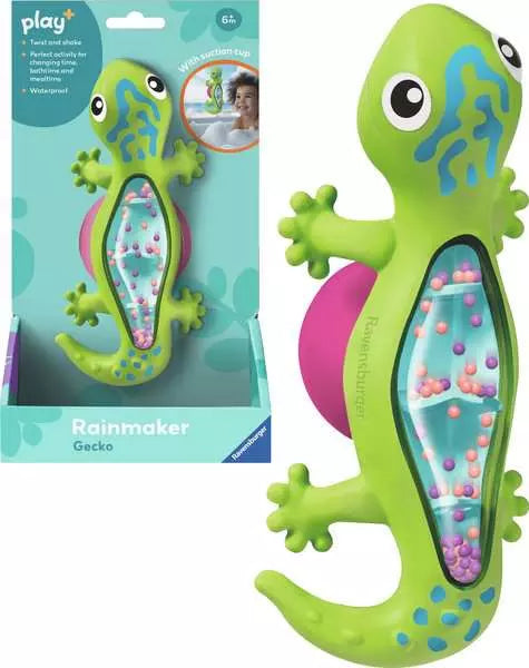 Gecko Play+ Rainmaker Shake & Twist Toy