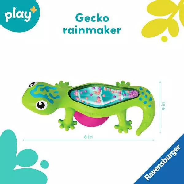 Gecko Play+ Rainmaker Shake & Twist Toy