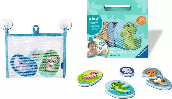 Play+ My First Bath Puzzles: Animals