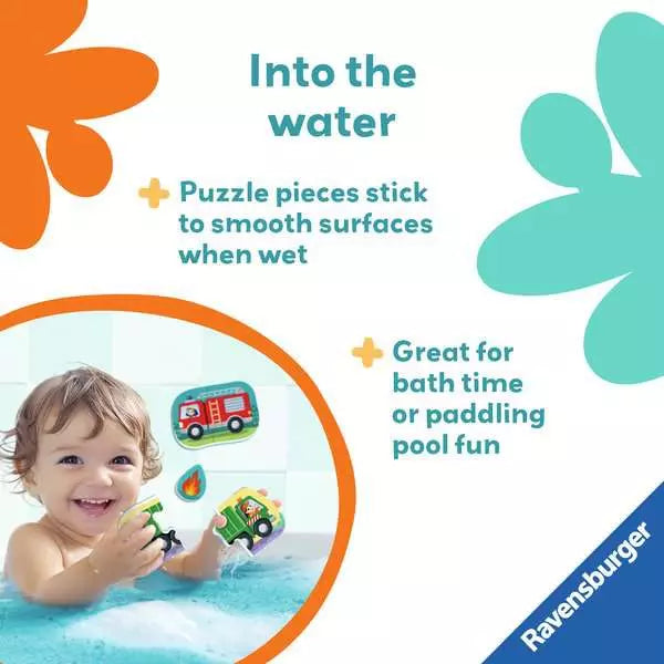 Play+ My First Bath Puzzles: Vehicles