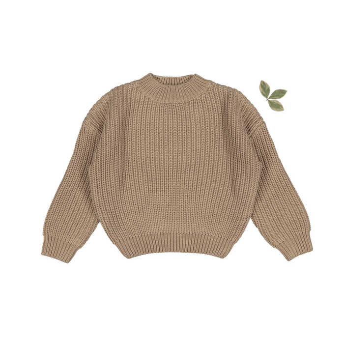 The Chunky Knit Sweater - Espresso