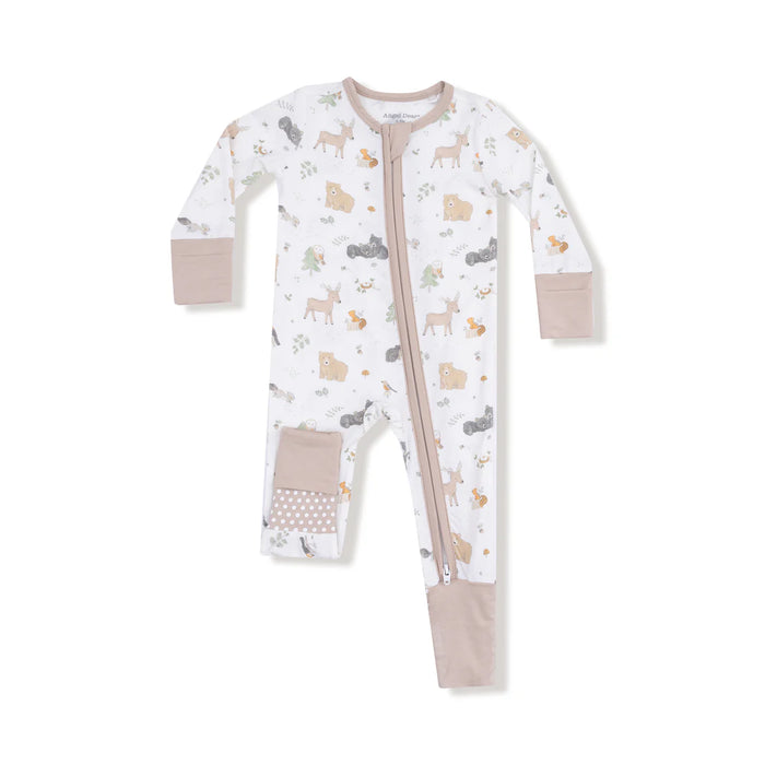 Woodland Babies 2 Way Zipper Convertible Romper/Sleeper