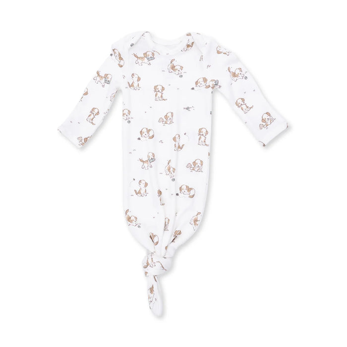 Explorer Puppy Blue Knotted Gown and Hat