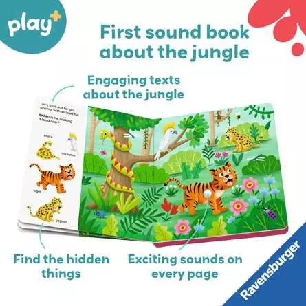 Shh....Who's there? Jungle Animals - My First Seek and Find Sound Book