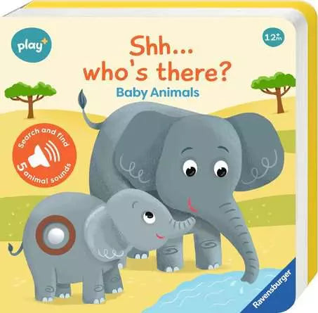 Shh....Who's there? Baby Animals - My First Seek and Find Sound Book