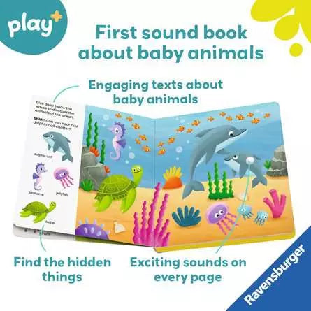 Shh....Who's there? Baby Animals - My First Seek and Find Sound Book