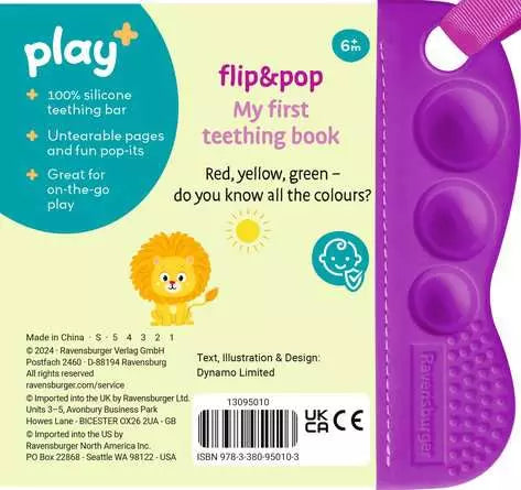 My First Teething Book: Colors