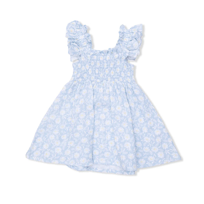 Western Daisies Smocked Sundress & Bloomers