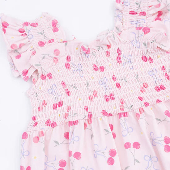 Sweet Bow Cherries Babydoll Tunic & Bloomer Set