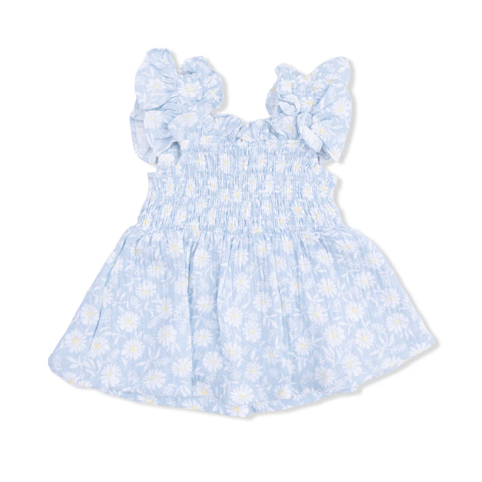 Western Daisies Smocked Babydoll Tunic & Bloomer Set