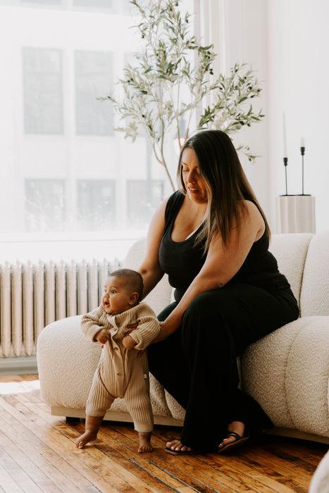 Everywhere Breastfeeding Tank Top - Black