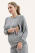 Heart On My Sleeve Nursing Sweatshirt - Nature Baby Outfitter