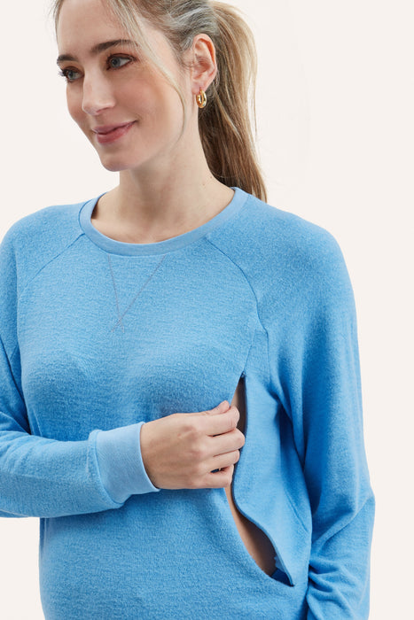 Heart On My Sleeve Nursing Sweatshirt - Nature Baby Outfitter
