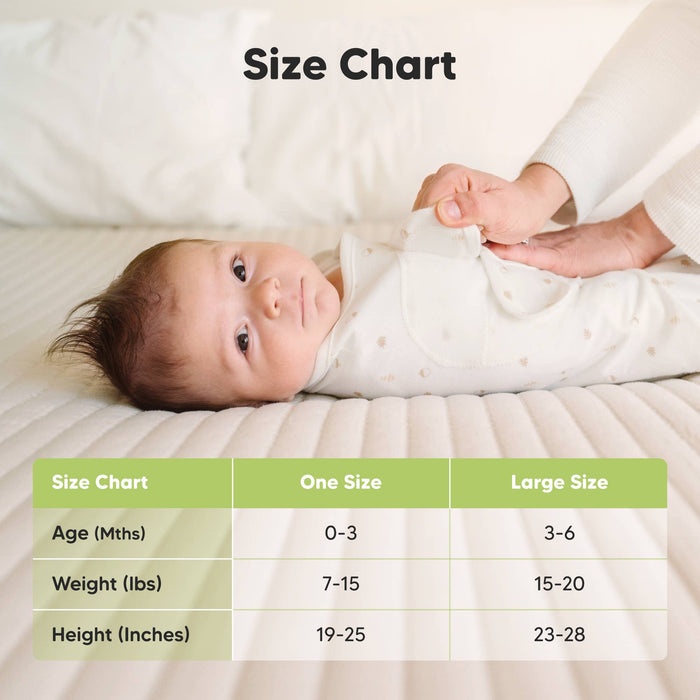 Bumble Bear 3pk Soothe Zippy Baby Swaddles 0-6 Months,Newborn Sleep Sack - Nature Baby Outfitter