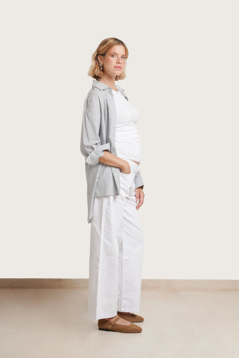Slouch Under the Belly Denim - Nature Baby Outfitter