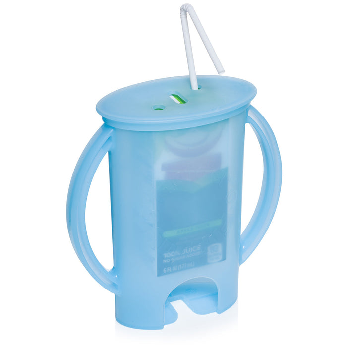 Flipping Holder DELUXE w/ LID (Blue) - Nature Baby Outfitter
