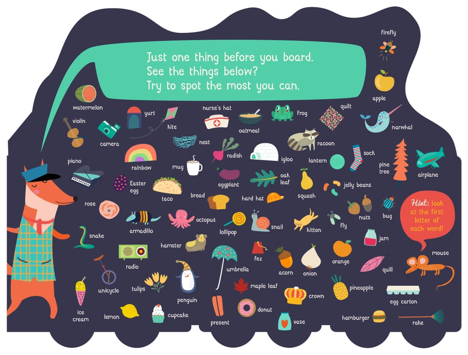 Alphatrain Board Book