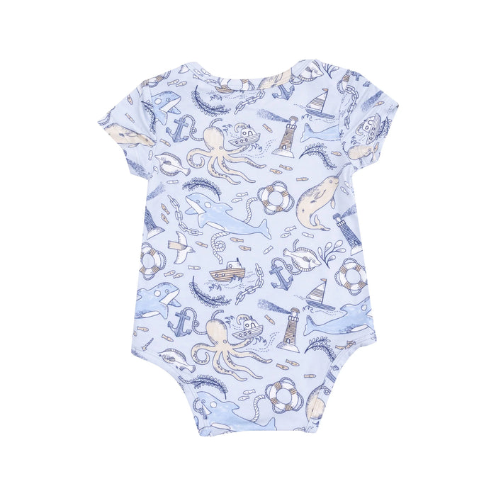 Nautical Notebook Bodysuit