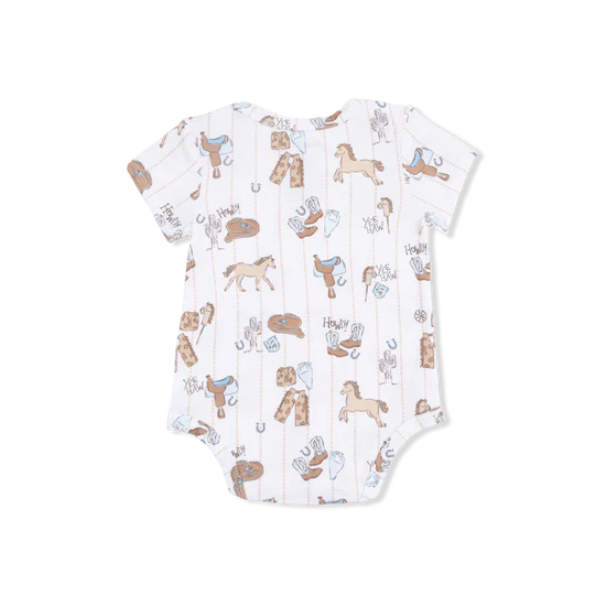 Cowboy Nursery - Short Sleeve Bodysuit