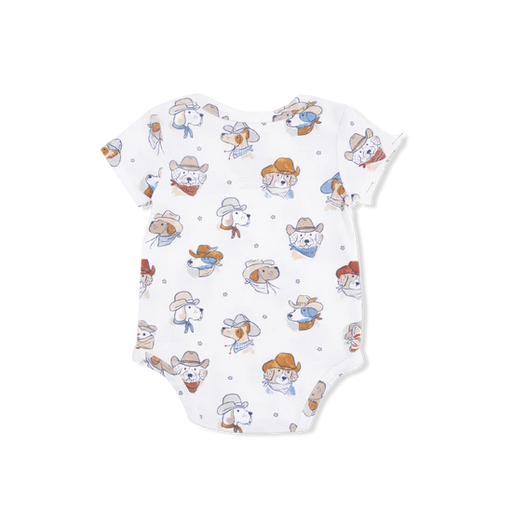Cowdogs - Short Sleeve Bodysuit - Nature Baby Outfitter