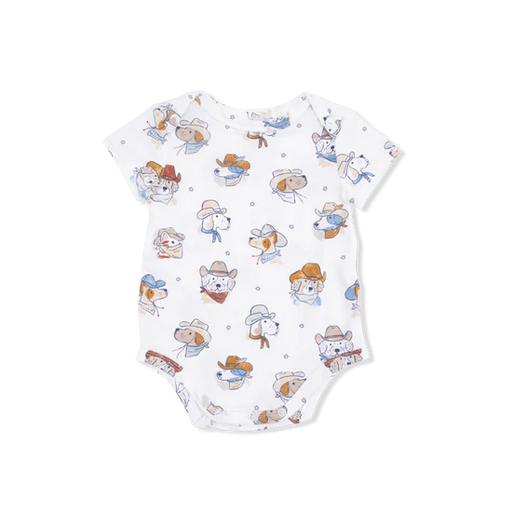 Cowdogs - Short Sleeve Bodysuit - Nature Baby Outfitter