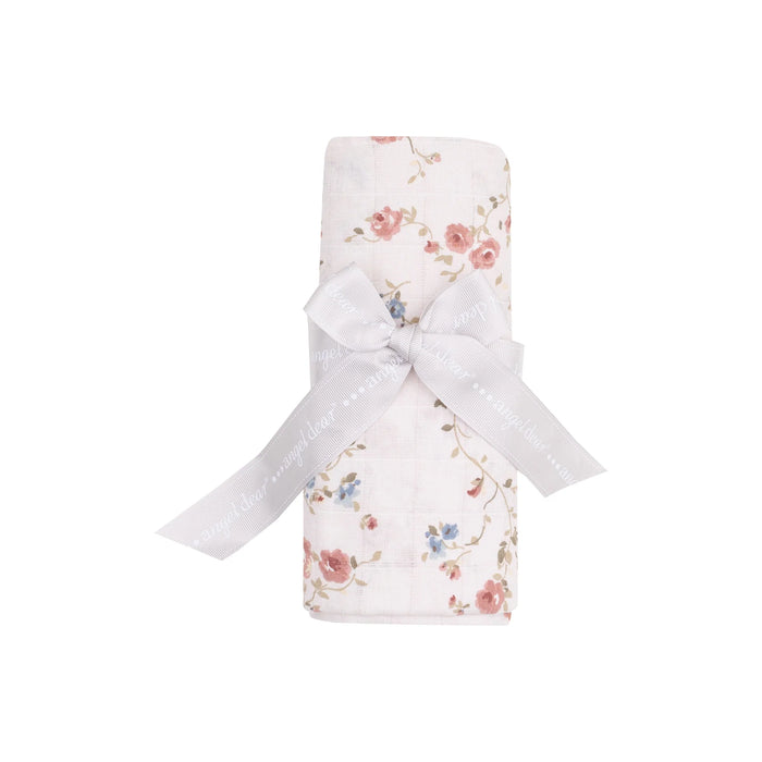 Climbing Roses Cotton Muslin Swaddle