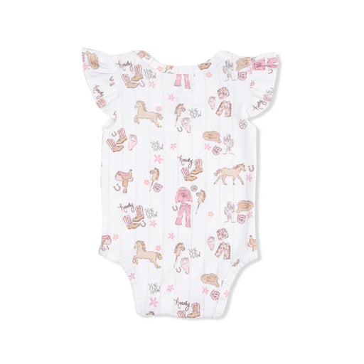 Cowgirl Nursery - Short Sleeve Bodysuit - Nature Baby Outfitter