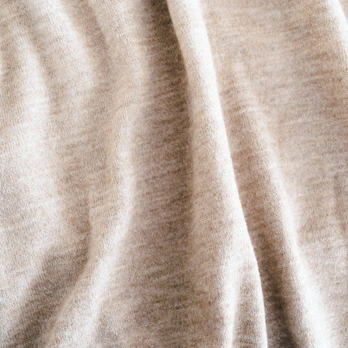 Sand Quarter Zip Infant Sweater