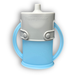 Spill-Proof Sip Top for Classic Flipping Holder - Nature Baby Outfitter
