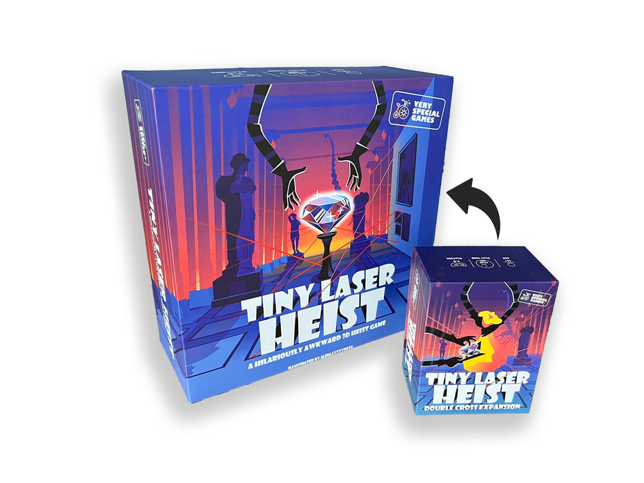 Tiny Laser Heist Base Game + Expansion Pack