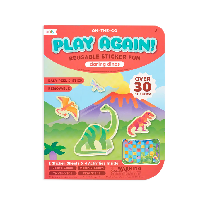 Daring Dinos Play Again! Mini On-the-Go Activity Kit